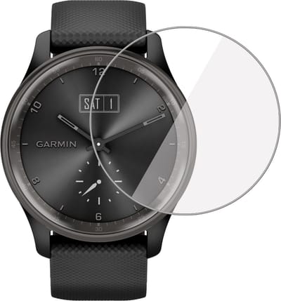 Screenprotector geschikt voor Garmin Vivomove Trend - Folie Screen Protector geschikt voor Garmin Vivomove Trend