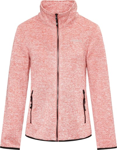Nordberg - Andrea Fleece Vest - Dames - Coral melange - Maat 4XL