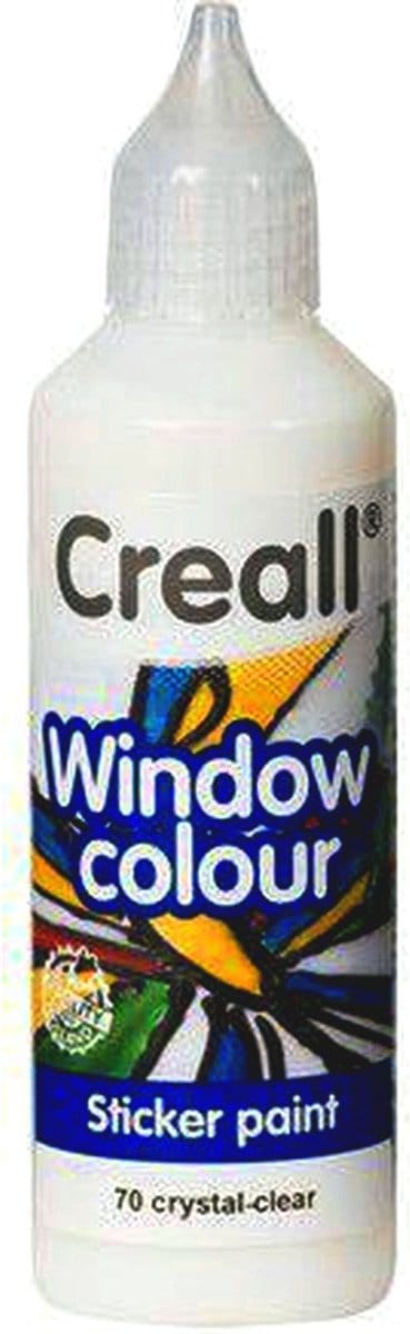 Raamverf - 70 kristalhelder - Creall Windowcolor - 80ml