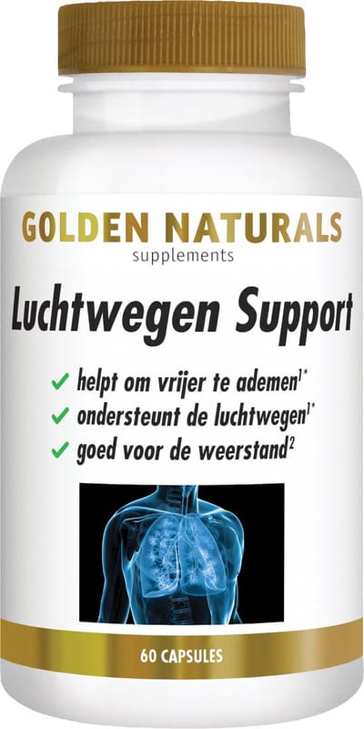 Golden Naturals Luchtwegen Support (60 veganistische capsules)