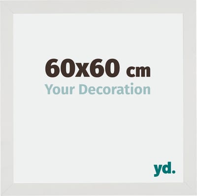 Your Decoration - Fotolijst 60x60 cm - MDF - Wit Mat - Mura