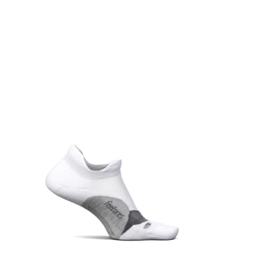 Feetures | Elite | Light Cushion | No Show Tab V2 | Hardloopsokken | Unisex | White | 34-37 -