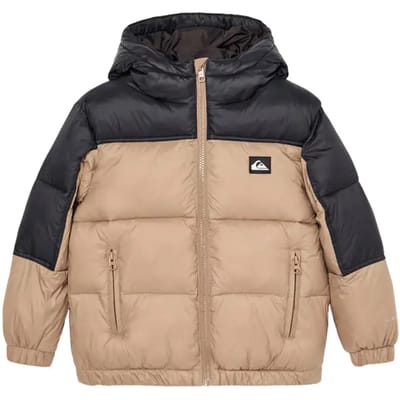 Quiksilver Cold Days Jas Beige 3 Years Jongen