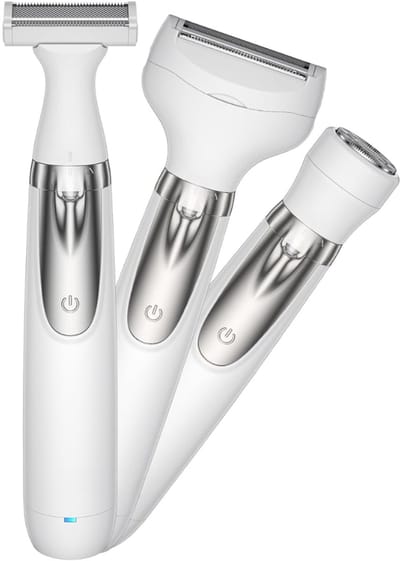 AHD® Ladyshaves Voor Vrouwen - Epileerapparaat Dames - Epilator - Wit - 20cm x 16cm x 4cm