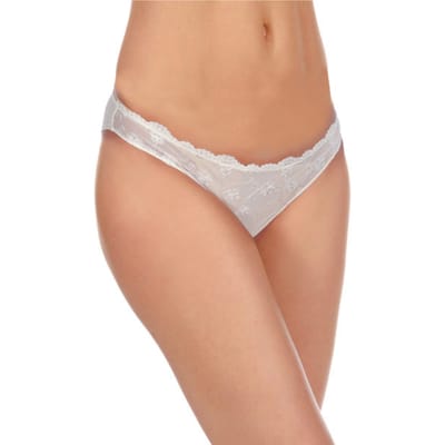 CLAIRE Damen-Brauthöschen mit besticktem Tüll