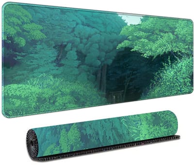 Gaming Mouse Pad, Size 300x800x6mm, Spacious, Sewn Edges, Waterproof, Non-Slip for all Laptop, for More Precision and Speed