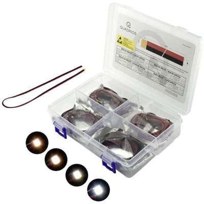 Quadrios LED-assortiment Wit 120 ° 150 mA 3.3 V