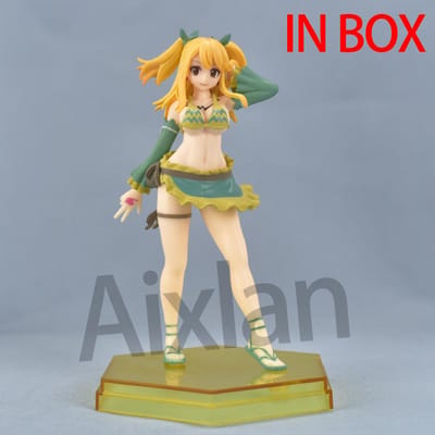 POP UP PARADE Fairy Tail Lucy Heartfilia Sexy Anime Meisje Figuur Natsu Dragneel/Erza Scarlet Konijn Actie Model Model Pop Speelgoed