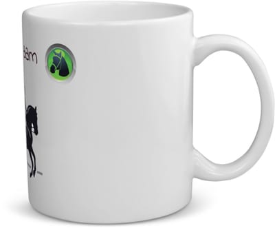 Akyol - paardrijden met naam vrouw koffiemok - theemok - Paardrijden - vrouwen en meisjes - cadeau - verjaardag - geschenk - gepersonaliseerd - 350 ML inhoud
