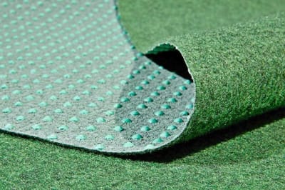 Kunstgras Buiten en Binnen Kleed met Drainage - UV-bestendig Terras- en Balkonvloer (550 x 200 cm)