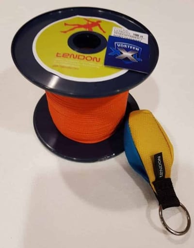 Tendon Werplijn 100 meter + Werpzakje 350 gram