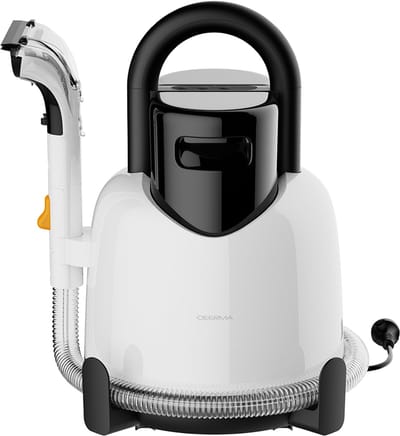 Tapijtreiniger 3-in-1 - Vlekkenreiniger - 18 kPa Zuigkracht - Zelfreiniging - 400 W - Voor Bank Tapijt Matras En Auto - 1,7 L - Wit