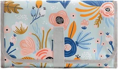 Luierwisselmat - Aankleedkussen - Onderweg Luiers Wisselen - Waterdicht & Sneldrogend - 35x20 cm - Kleurrijk