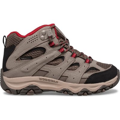 Merrell Moab 3 Mid WP - maat 30 - Wandelschoenen voor Kids - Rood