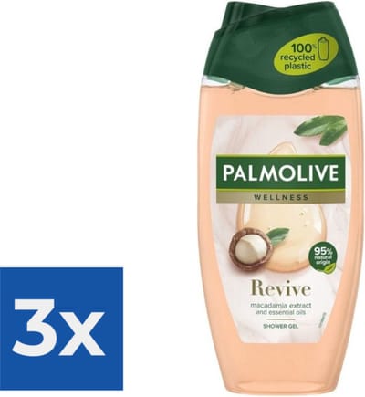 Palmolive Douchegel - Revive Macadamia 250 ml - Voordeelverpakking 3 stuks