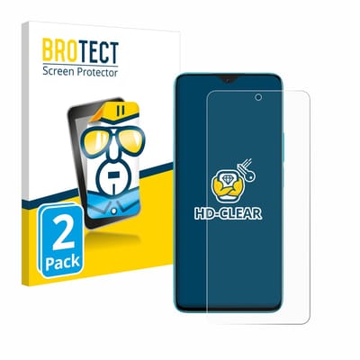 BROTECT - Screenprotector voor Honor 90 Lite - Folie Beschermfolie transparant 2 Stuks
