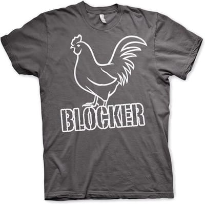 Hybris Cockblocker T-shirt donkergrijs