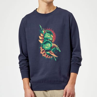 Aquaman Xebel trui - Navy - S