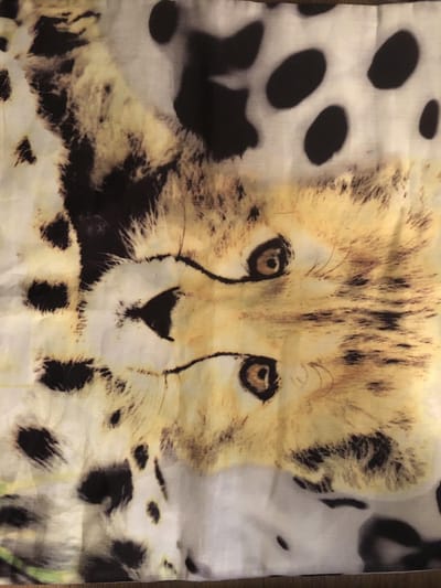panter kussenhoes zonder vulling 40 cm x 40cm
