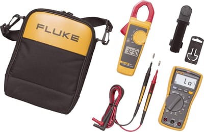 Fluke 117/323 Multimeter, Stroomtang Digitaal LoZ CAT III 600 V Weergave (counts): 6000
