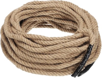 Extra Dik Natuurlijk Jute Touw 16mm x 30 Meter voor Ambachten en Decoratie