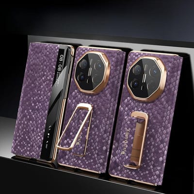 Huawei Matex6 Telefoonhoesje X5 Seconden Om Te Transformeren In XT Roterende Standaard Polsband Slim Venster X3 Lederen Hoes Huawei Mate X3