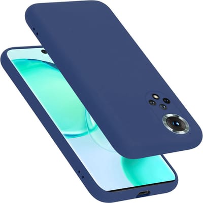 Cadorabo Hoesje geschikt voor Honor 50 / Huawei NOVA 9 in LIQUID BLAUW - Beschermhoes gemaakt van flexibel TPU silicone Case Cover