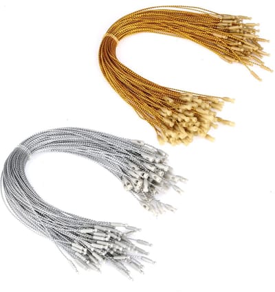 Allecto - Snap Lock Touwen - Ornament Hangers - Goud en Zilver