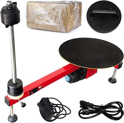 Electric Stretch Film Wrapping Machine, Pallet Stretch Film Packing Machine, Stretch Film and Box Wrapping Machine for 20-70cm Stretch Film,No Film