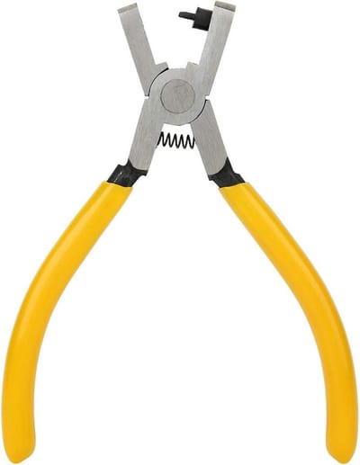 Gatenpons Tang voor Leer en Bandjes - Handgereedschap voor Reparatie en Creatieve Projecten