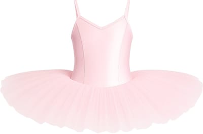 Dancer Dancewear® Ballet tutu roze - Balletpakje voor meisje - Balletpak met tutu "Pavlova" - Maat 128/134 | 10 jaar