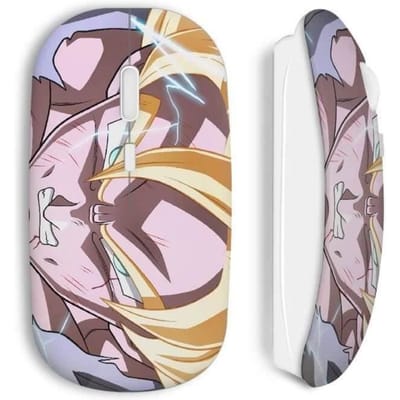 Souris Sans Fil - Dragon Ball - DBZ - USB Wifi - Compatible Mac et PC - Noir