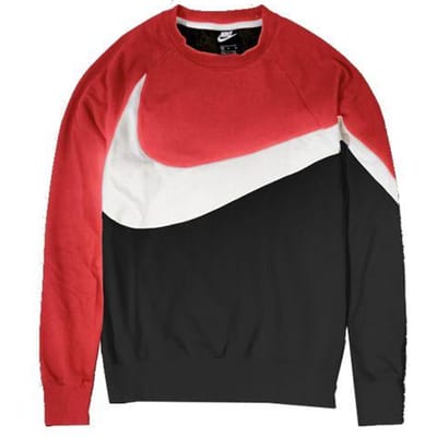 Sweatshirts Nike Homme Col Rond Modéré Coupe Régulière AR3089-010 XL red