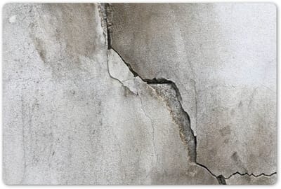 Placemats 45x30 cm - Placemat kunststof - 1 stuk - Beton - Industrieel - Grijs - Borden onderleggers - Decoratie voor op tafel - Keuken tafeldecoratie accessoires - Vinyl onderlegger - Tafelversiering