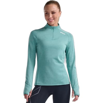 Damestrui met lange mouwen en 1/4 rits 2XU Ignition