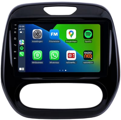 Carplay autoradio voor Renault Captur | 2013 t/m 2017 | Android 13 | Draadloos Apple Carplay & Android Auto | 2GB + 32GB | 8-Core processor | Davilon | 2025 model | 2013 2014 2015 2016 2017 | Bluetooth & Wifi | R- Link