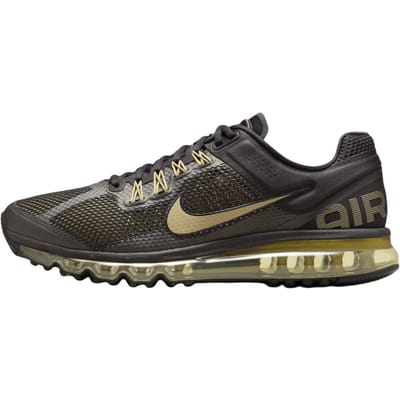 Nike Air Max 2013 Zwart Plat Goud Unisex Sneakers Metallic-Goud HQ1927-001 44 black