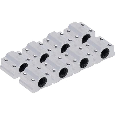 8 STKS Lineair Kogellager Schuifblok Aluminiumlegering Lage Wrijving CNC Schuifblok voor 3D-printer