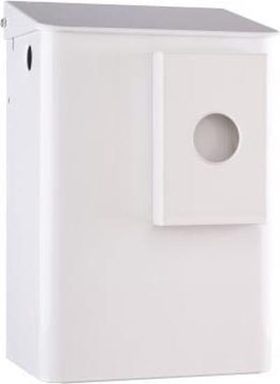 MediQoline | Hygiënebak & zakjeshouder | Wit | Inhoud: 6 liter