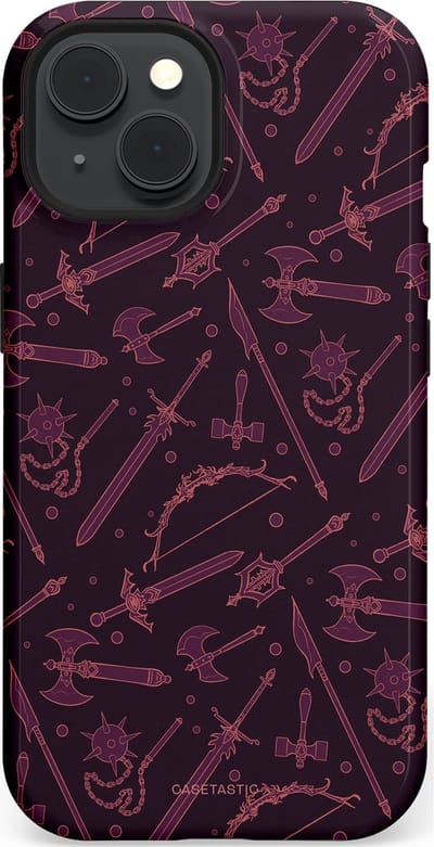 Casetastic Hoesje Geschikt voor Apple iPhone 15 Magsafe - Stijlvolle Beschermende Duo-layer Case - Morgenster