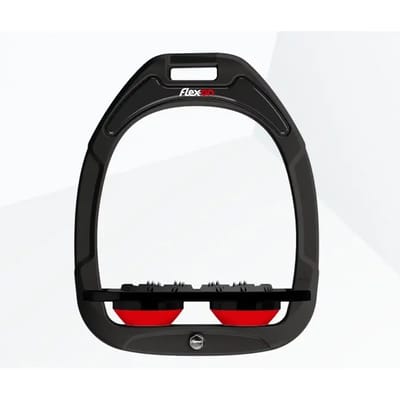 Ultra Grip Platte Beugels Zwart/Zwart/Rood Flex-On Green Composite