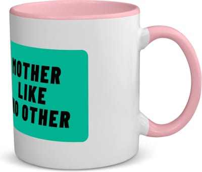 Akyol - mother like no other koffiemok - theemok - roze - Moeder - geweldige moeder - niemand anders - verjaardag - cadeau - kado - bedankje - geschenk - 350 ML inhoud