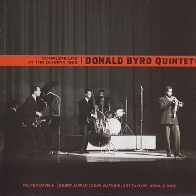 CD DONALD BYRD - Complete Live at the Olympia 1 4569875 Solar Records 2010 Japan Jazz Gebruikt gray