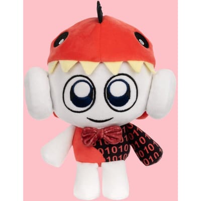 Spel Lachend Pluche Speelgoed Huisdecoratie Zachte Rode Muts Lachende Knuffelpop Fans Verjaardag Vakantie Cadeau Randapparatuur Speelgoed red