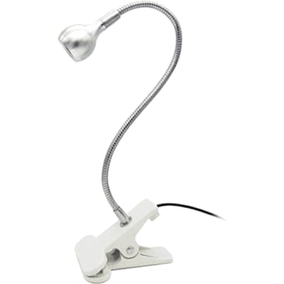 Lampe à polymérisation de colle à ongles 3W 395nm, LED Portable, lampe de bureau Flexible à col de cygne, lampe ultraviolette avec argenté