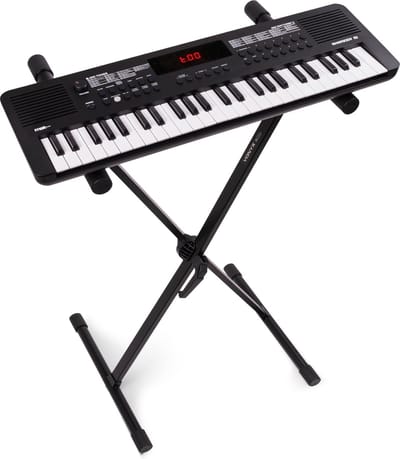 MAX Rhapsody49 keyboard set met 49 toetsen en standaard - Ideaal voor beginners - Met 300 ritmes - MIDI keyboard