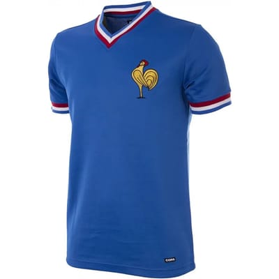 COPA Football - Frankrijk 1971 - Retro voetbalshirt - Heren - XL - Blauw