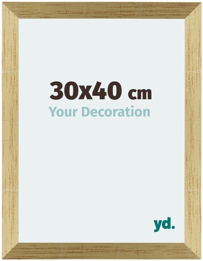 Your Decoration - Puzzellijst 30x40 cm - Goud Glans - Puzzellijst 500-1000 stukjes - MDF Fotolijst - Mura
