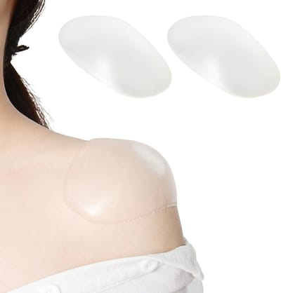 Siliconen Schouderkussens, Onzichtbare Push-Up Pads voor Mannen en Vrouwen, Herbruikbaar en Antislip, Ideaal voor Blazers, Kostuums en Blouses