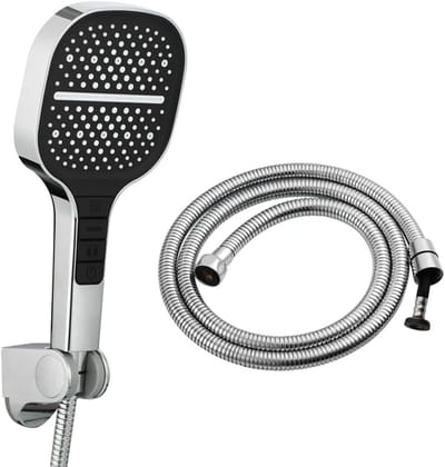 Home & Marker - Douchekop Hoge Druk - 3 Standen - Waterbesparend - Handdouche - Regendouche Massage Waterval - Stop Knop - Universeel - MEGASHOWER